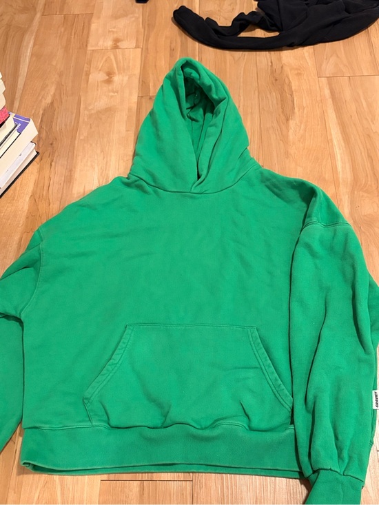 Graviet Tops - Graviet Green Hooded Sweatshirt